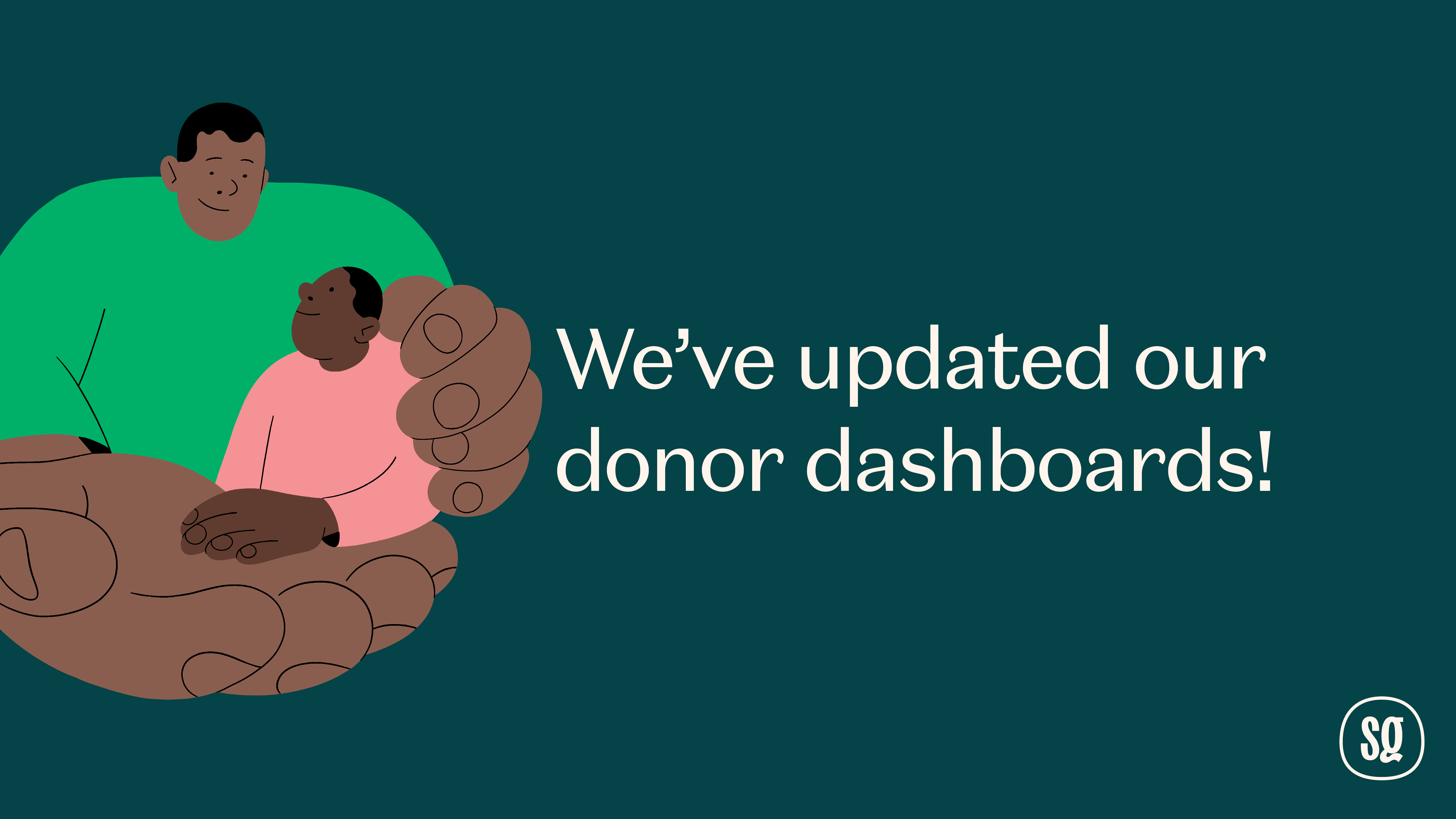 We've updated our donor dashboards!
