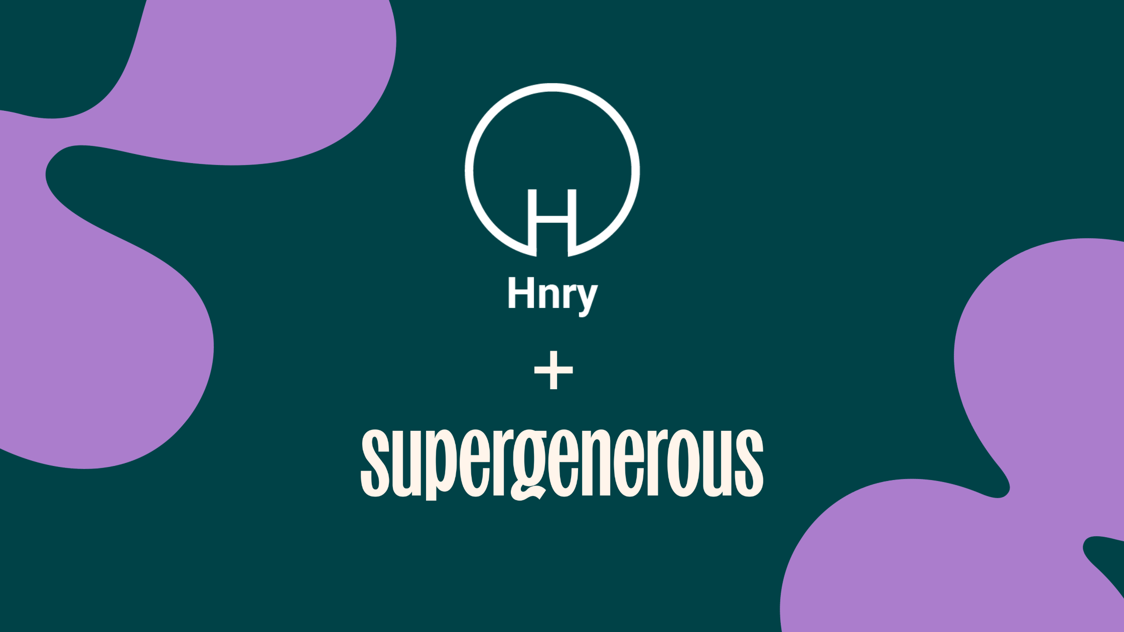 Hnry + Supergenerous